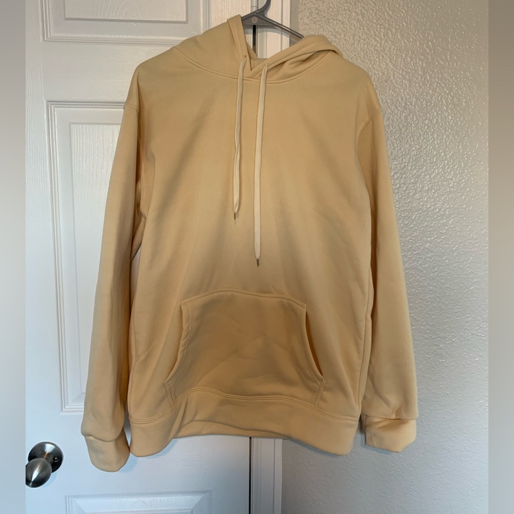 Oversized fleece sweatshirt